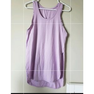 Lululemon Sleeveless pullover tank long fits 2/4
